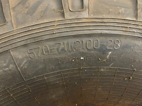 Pneu 570-711 21,00-28 Nové - 2
