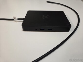 Predám dokovaciu stanicu Dell WD15 + adapter - 2