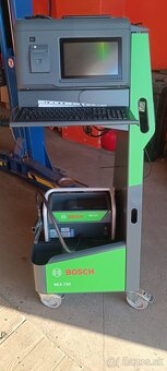 Meranie emisií BOSCH BEA 750 - 2