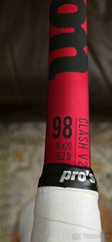 Tenisova raketa Wilson Clash 98V2 - 2