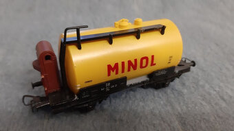 Vláčiky - cisterna MINOL PIKO H0 - 2