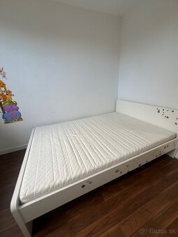 Darujem za odvoz IKEA postel 140x 200 - 2