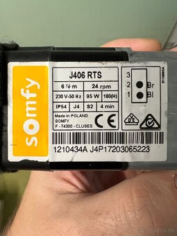 Somfy motor pre exterierove žaluzie - 2