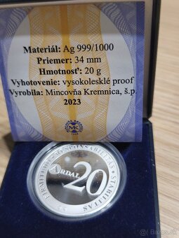 Strieborná medaila - 2