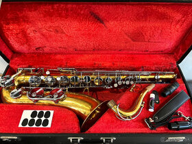 Predám B Tenor Saxofón Super Classic Amati Kraslice- zlatý - - 2