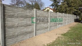 Predaj a montáž betónových plotov - 2