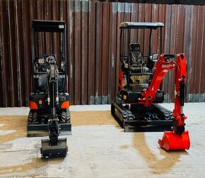 Prenajom mini bager, - 2