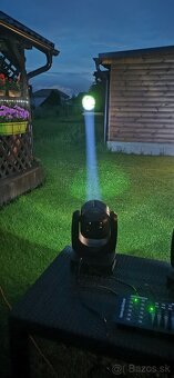 Set 2x 150W Beam hlavy + dmx pult + káble - 2