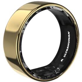 Ultrahuman Ring AIR – veľkosť 6, zlatý, nový, smart prsteň - 2