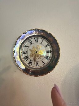 Porcelánové nástenné hodiny - 2