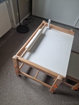 Rastúci stôl a lavica Ikea Flisat - 2