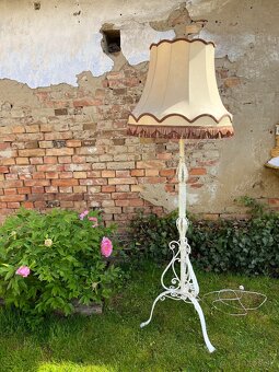 Podlahová kovaná lampa - 2