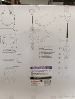 WC sedátko D1 SLIM - 2