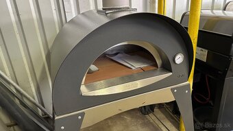 Mobilná pizza pec na drevo Alfa Forni - 2