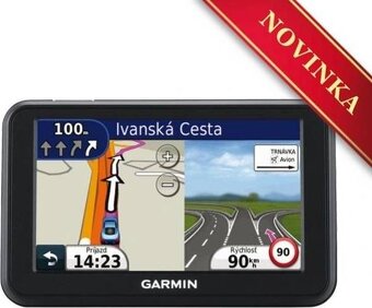 Navigácia GPS GARMIN NUVI 40 s mapou pre rok 2025 - 2
