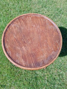 Starožitna otočna stolička THONET - 2
