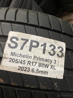 205/45 R17 Michelin Primacy (2023/2024) - 2