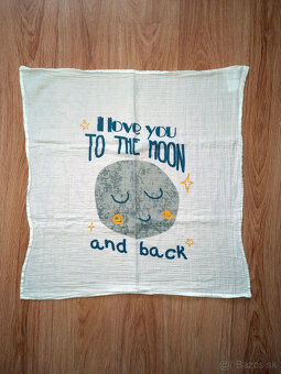 Bavlnené látkové plienky (8 ks) - 2