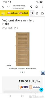 Predám interiérové dvere - 2