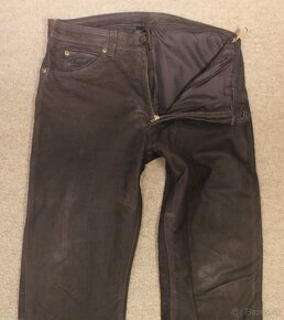 Pánské kožené kalhoty W32 L32 l312 - 2
