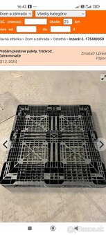 Plastove palety - 2