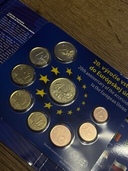 Vstup do európskej únie set mincí - 2