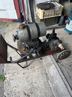 Benzínový motor pre pohon čerpadla na vodu - 2