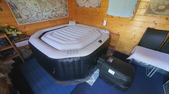 Nafukovacia vírivka pre 4 osoby 800l Intex Pure Spa Deluxe - 2