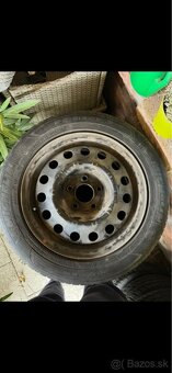 Plechove disky R16 + letné gumy - 2