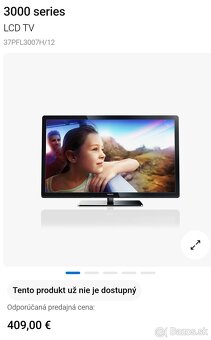 Philips 37PFL3007H/12 s uhlopriečkou 94 cm (37") - 2