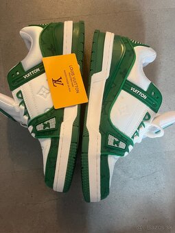 LV trainers zelené topánky - 2
