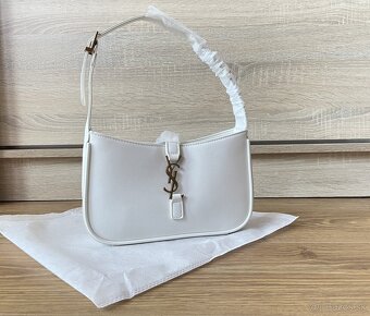 Kabelka Yves Saint Laurent Le 5 à 7 - biela - 2
