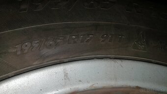 Zimné pneumatiky 195/65 R15 91T na diskoch - 2