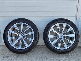 Letná sada 5x112 R18 , 245/45/18 BMW 5 - G30 G31 TOP stav - 2