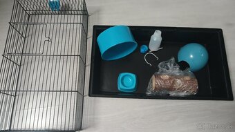 ZĽAVA Predám klietku s výbavou pre škrečka - 2