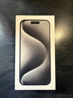 15 Pro 128gb white - 2