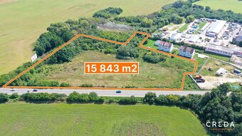 CREDA | predaj 15 843 m2 pozemok na ceste NR - ZM, Nitra - M - 2