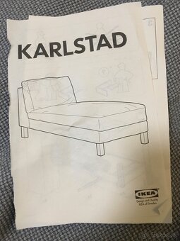Poťah na ležadlo Karlstad Ikea - NOVÝ - 2
