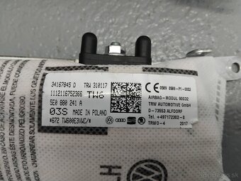 Airbag sedačky ŠKODA OCTAVIA 3 - 2