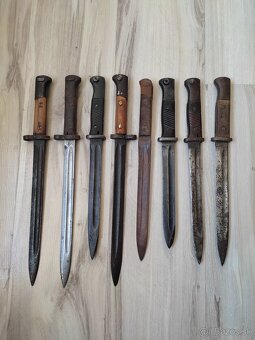 Nemecké a československé bodaky - 2