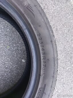 LETNÉ pneumatiky DUNLOP 225x45 R17. 91W - 2
