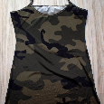 Army maskáčové zelené minišaty/tunika, v. M/L/XL - 2
