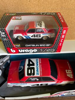 MAISTO DATSUN BRE 510 RC & BURAGO MODEL - 2