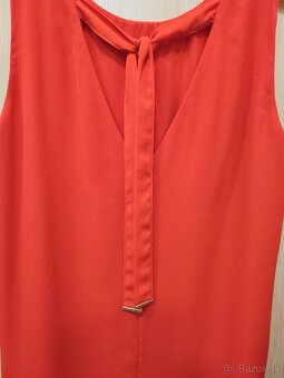 Elegantné dámske červené šaty 42 F&F - 2