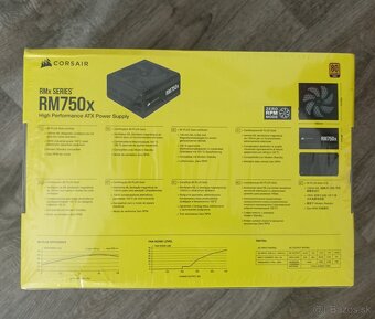 Nový zdroj Corsair rm750x - 2
