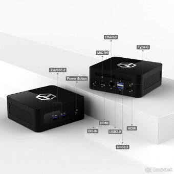 Mini počítač QOOBE II i5-12450H - 2