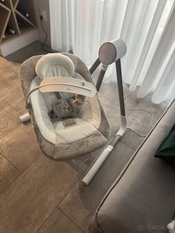 INGENUITY Hojdačka vibrujúca s melódiou USB Dual-Direction A - 2