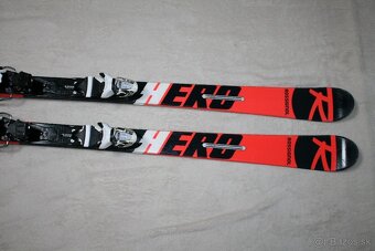 lyže Rossignol hero 160 cm , drevene jadro - 2