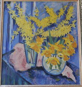 Zbierka starožitných obrazov s motívom Kytíc - 2