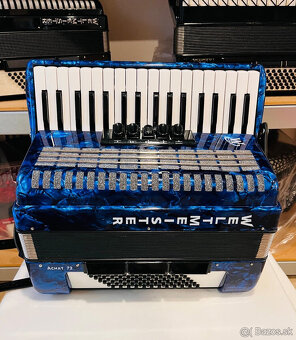 Predám akordeón Weltmeister Achat 72 basový, najnovší model - 2